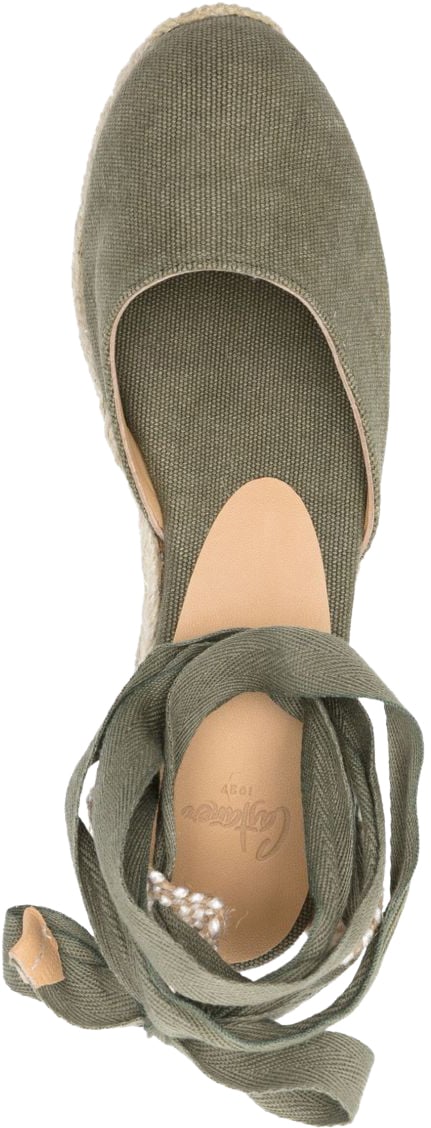 Castaner Flat Shoes Green Groen