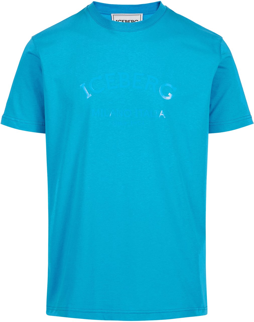 Iceberg T-Shirts And Polos Blue Blauw