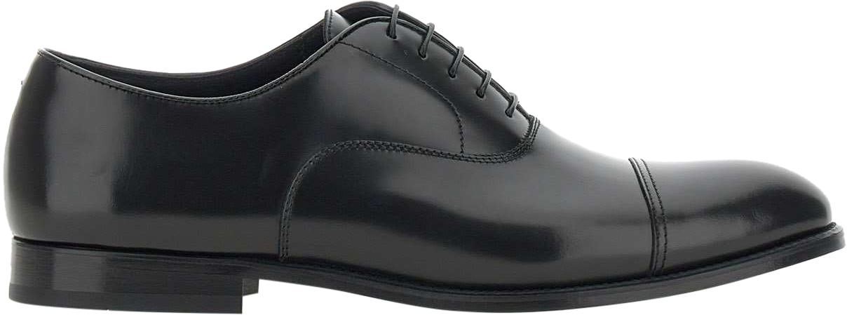 Doucal's Flat Shoes Black Zwart