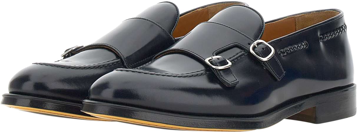 Doucal's Flat Shoes Blue Blauw