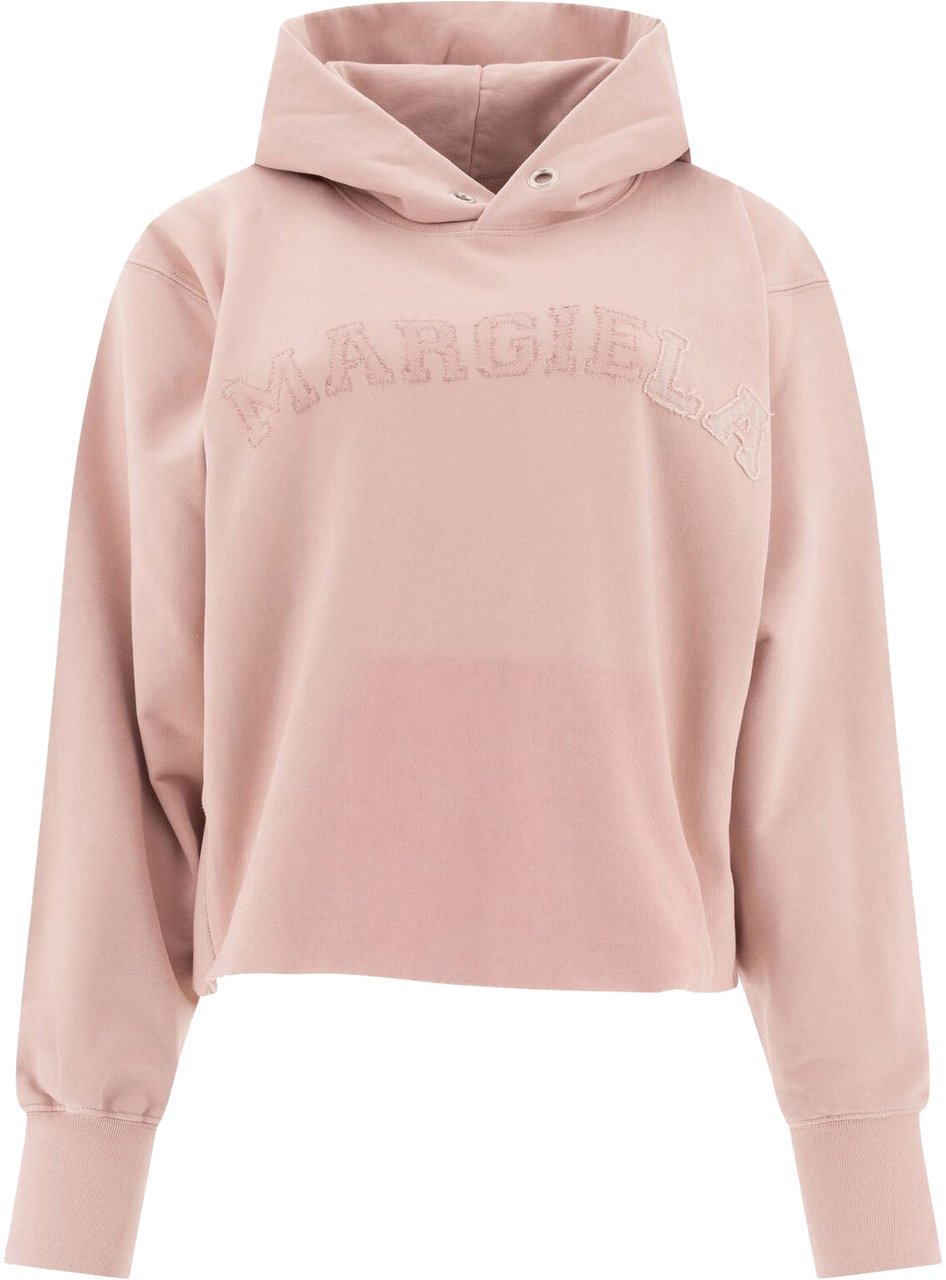 Maison Margiela Maison Margiela Logo Sweatshirt Roze