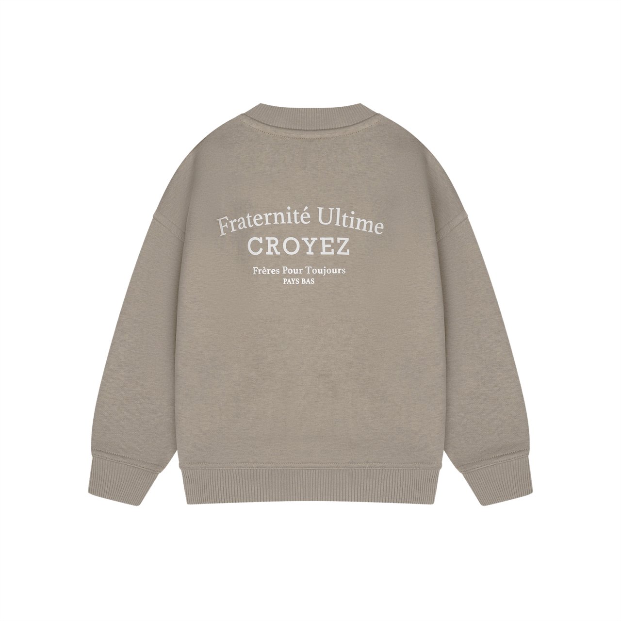 Croyez Croyez Mini Fraternité Sweater Grijs
