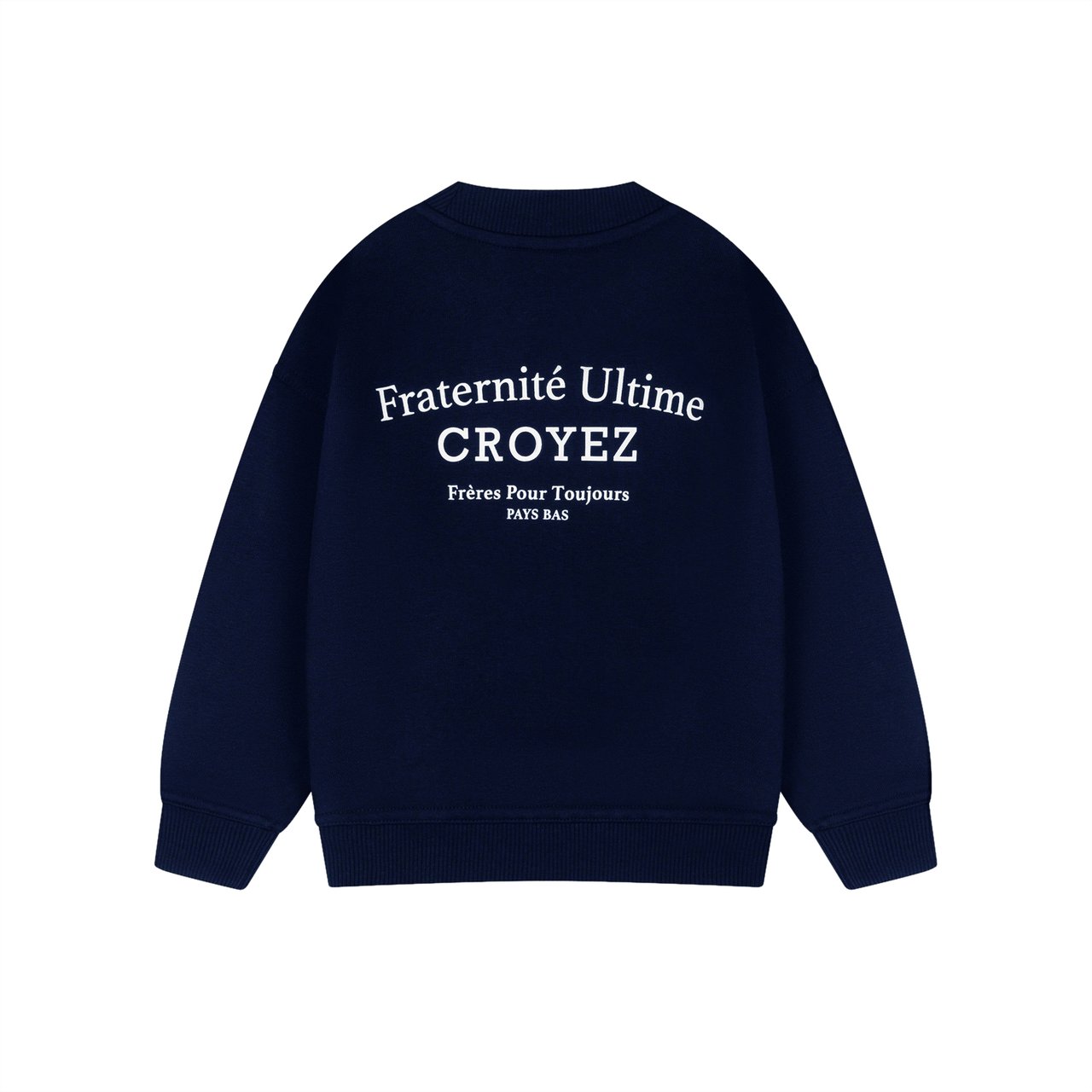 Croyez Croyez Mini Fraternité Sweater Blauw