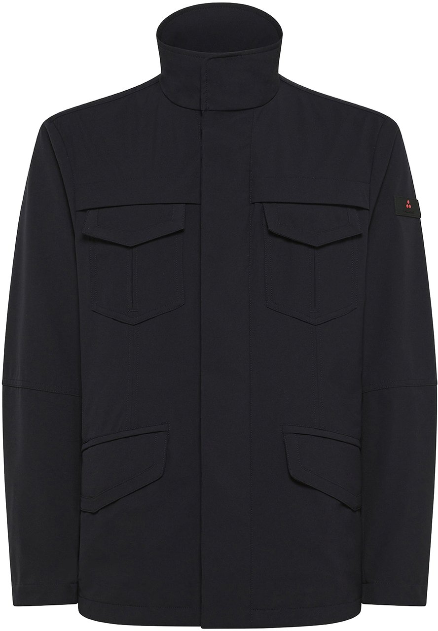 Peuterey Heren Metal MDN 07 Jacket Zwart Zwart