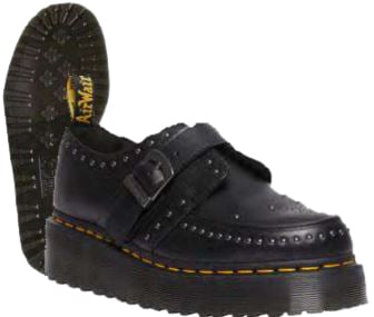 Dr. Martens Flat Shoes Black Zwart