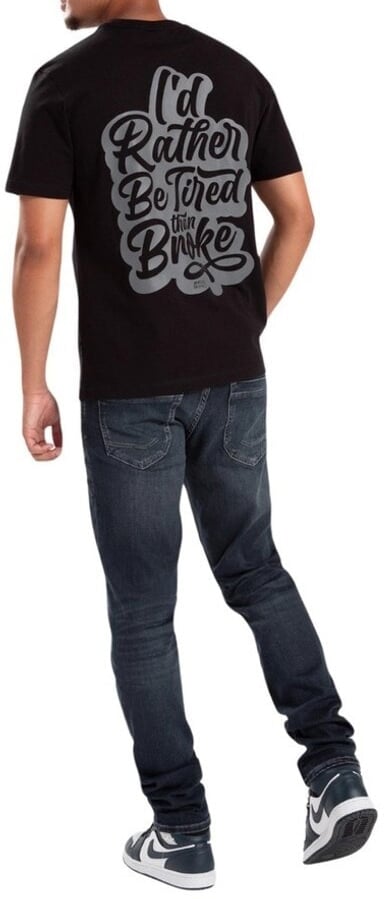 Wrong Friends LODI T-SHIRT - BLACK Zwart