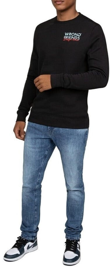 Wrong Friends Wrong Friends WF Design House Sweater Zwart