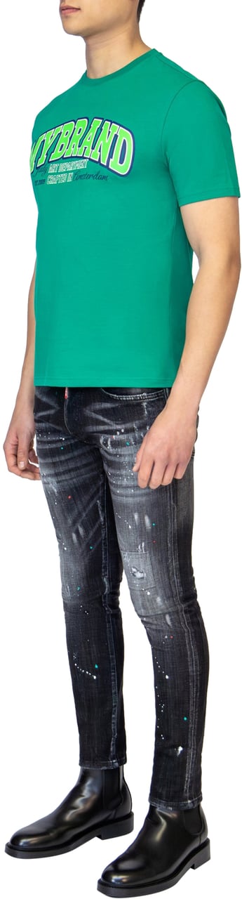 My Brand MYBRAND ART DEPARTMENT T-SHIRT | GREEN Groen