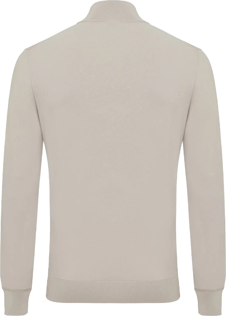 Genti Half Zip Cool Dry Beige Beige