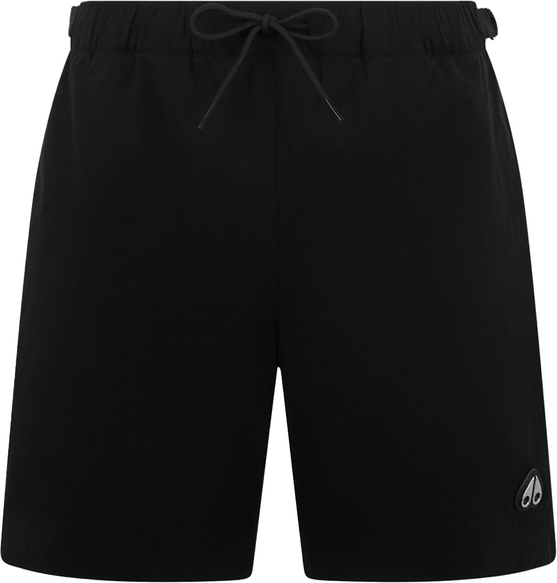 Moose Knuckles Logo Swim Short Black Zwart