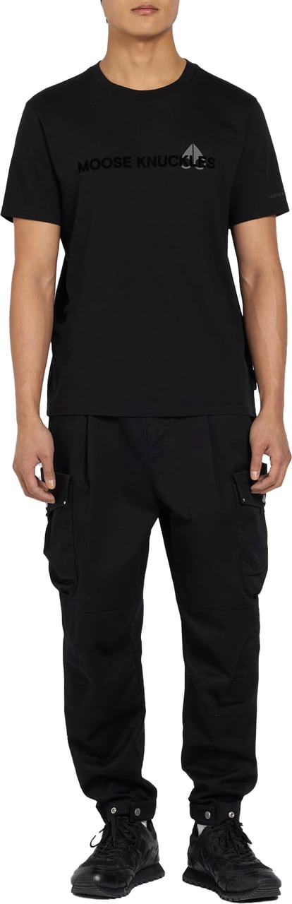 Moose Knuckles Conway Tee Black Zwart