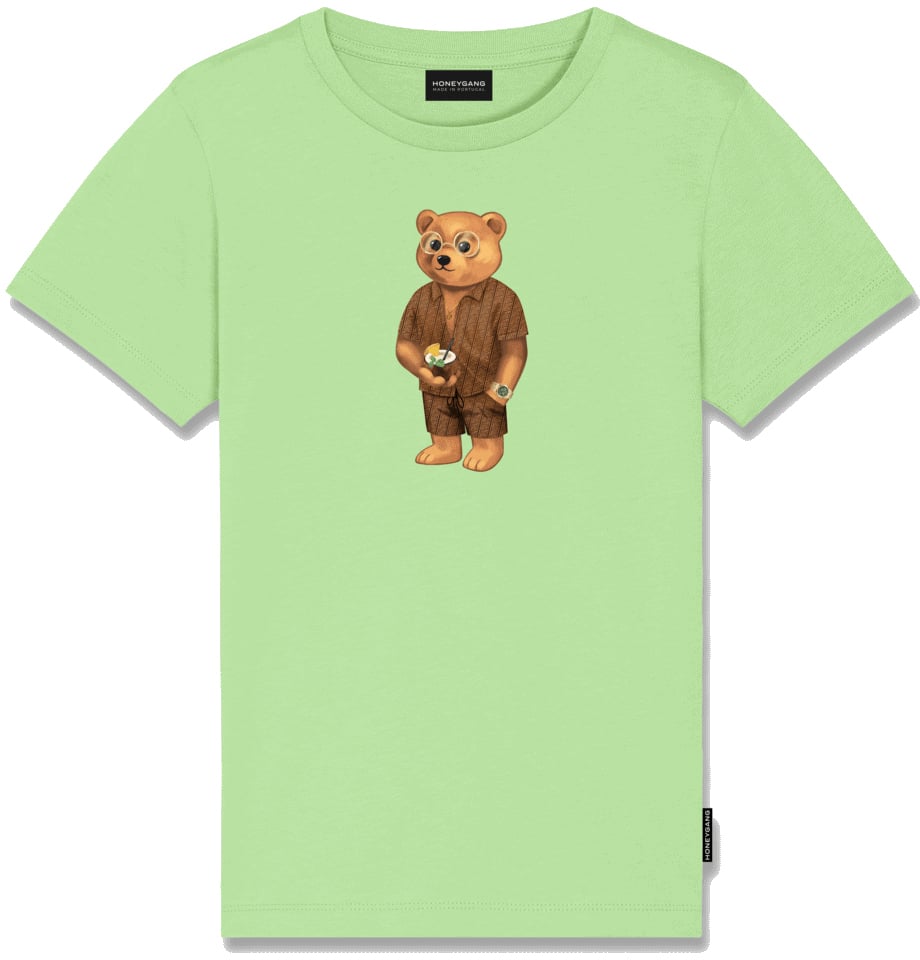 Baron Filou Honeygang T-Shirt Palm Green Groen