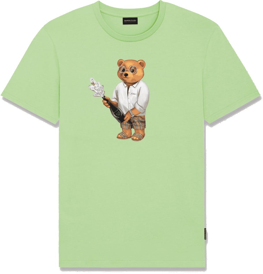 Baron Filou T-shirt Palm Green Groen