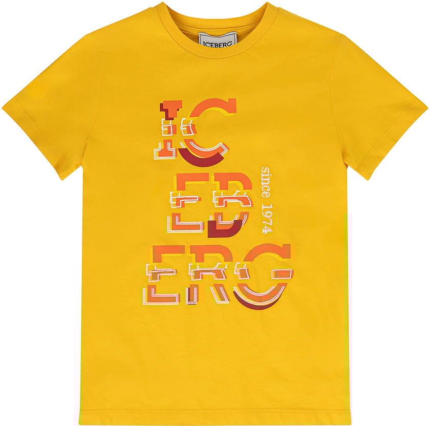 Iceberg T-shirt Geel