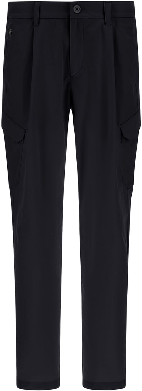 Herno Trousers Black Zwart
