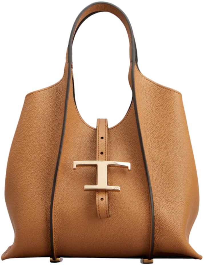 Tod's Bags Leather Brown Bruin