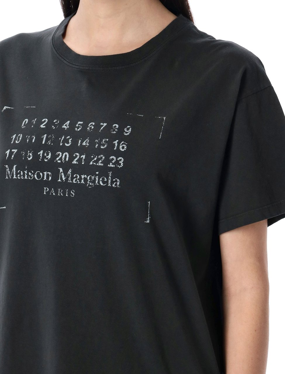 Maison Margiela T-Shirts And Polos Black Zwart