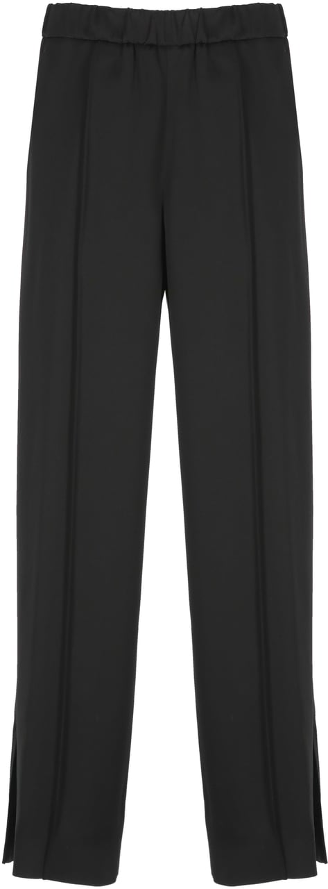 Jil Sander Fluid Pant Nero Zwart