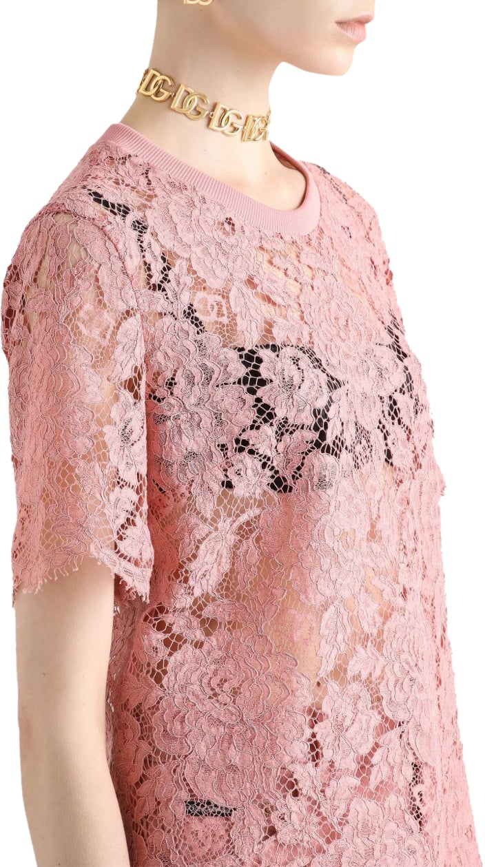 Dolce & Gabbana Top Roze