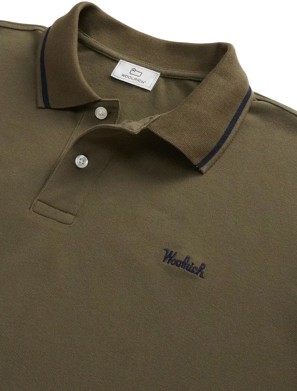 Woolrich Monterey Polo Greenstone Groen