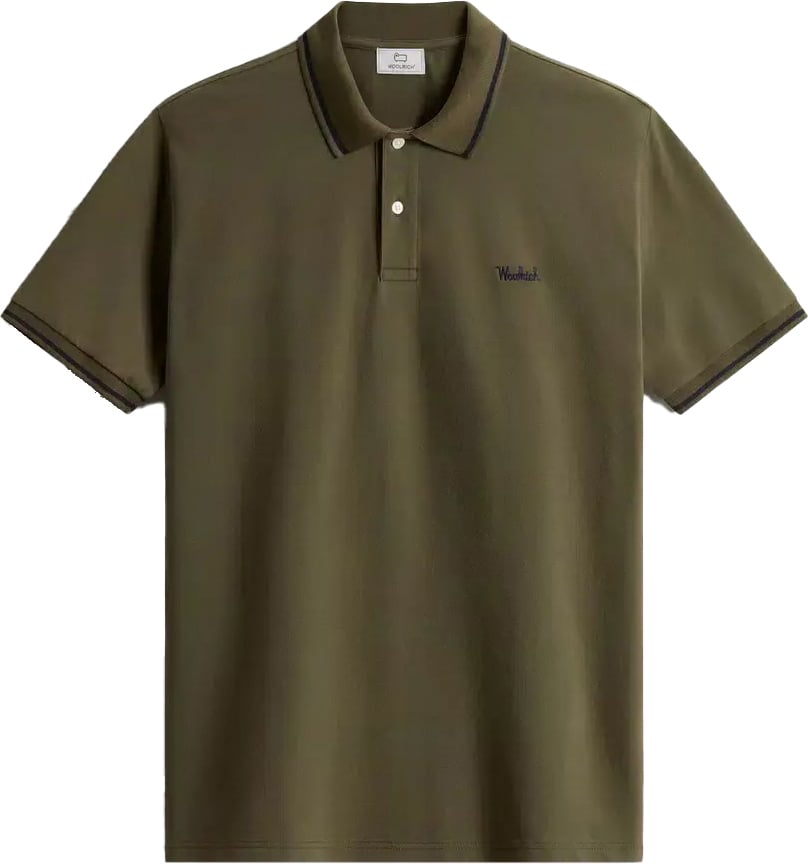 Woolrich Monterey Polo Greenstone Groen