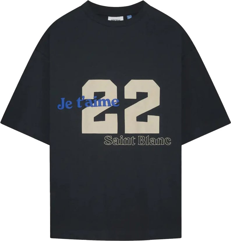Saint Blanc Love 22 Tee Black Zwart