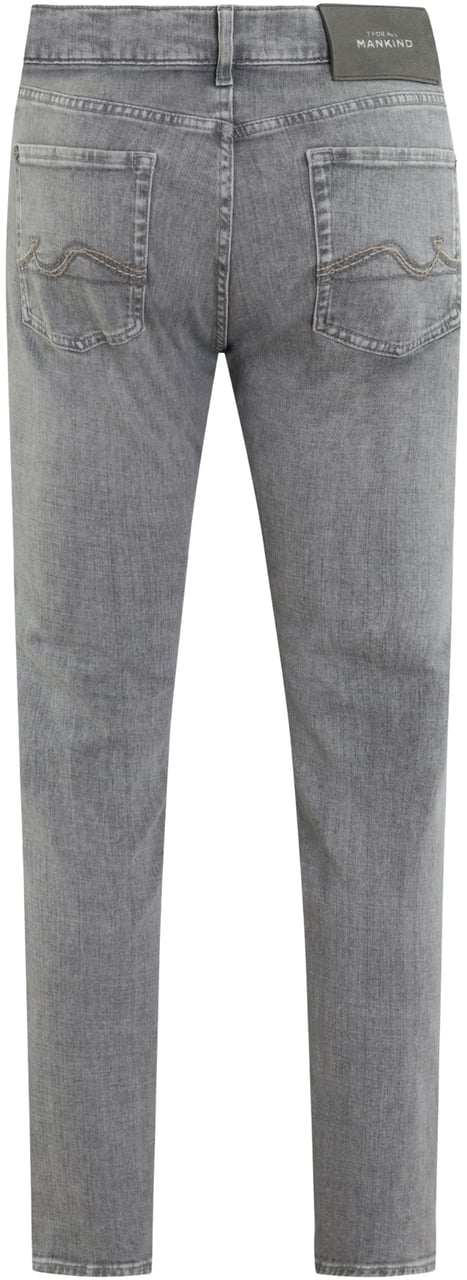 7 For All Mankind Heren Slimmy Bauhaus Jeans Grijs Grijs