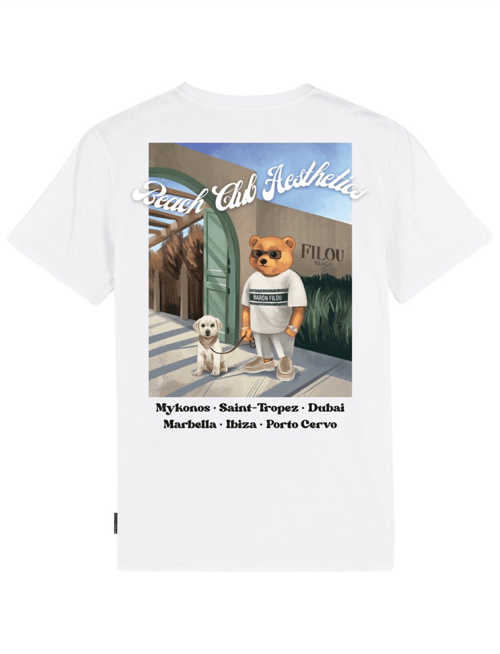 Baron Filou T-shirt Pearl White Wit