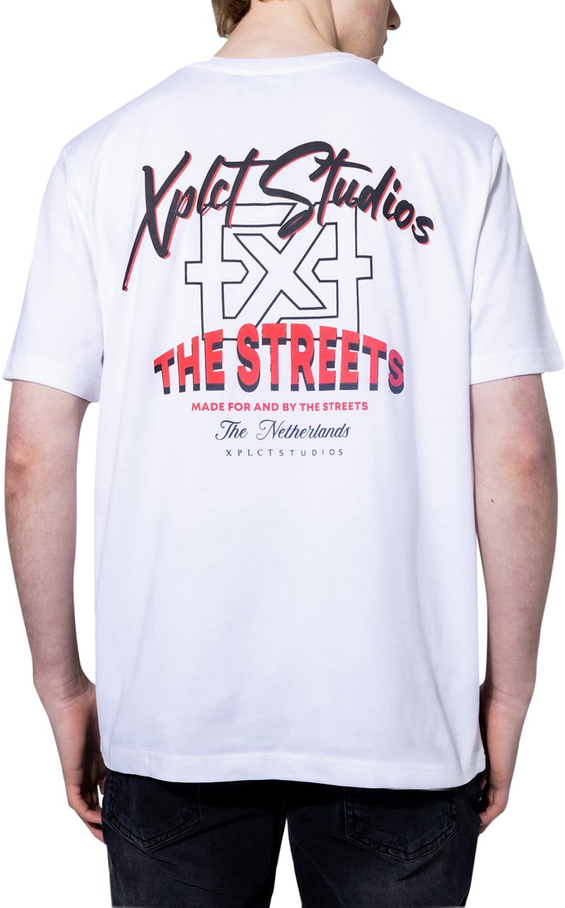 XPLCT Studios Street Tee White Wit