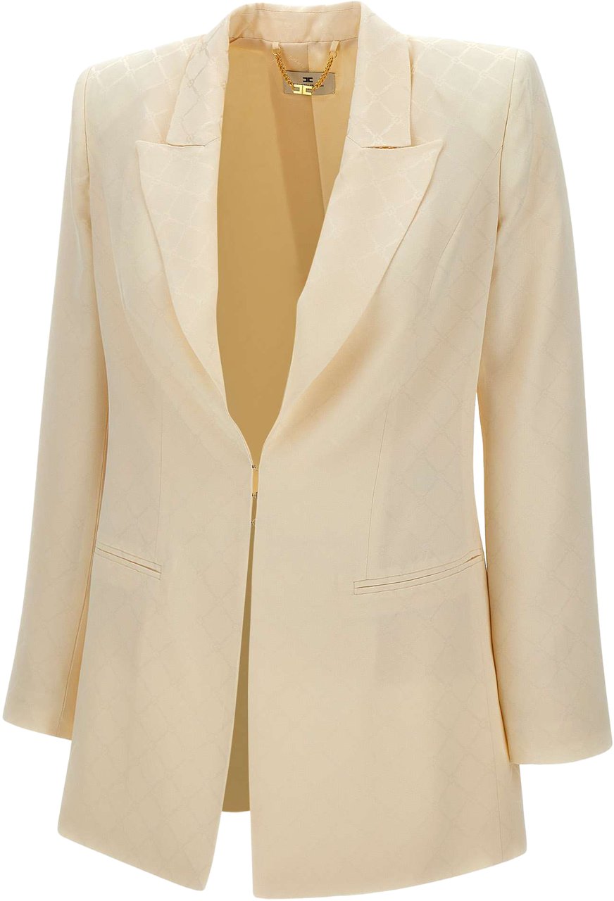 Elisabetta Franchi Jackets Burro Beige