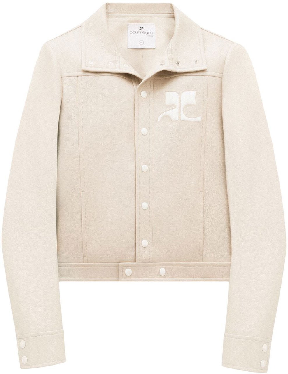 COURREGES Jackets Mastic Grey Grijs