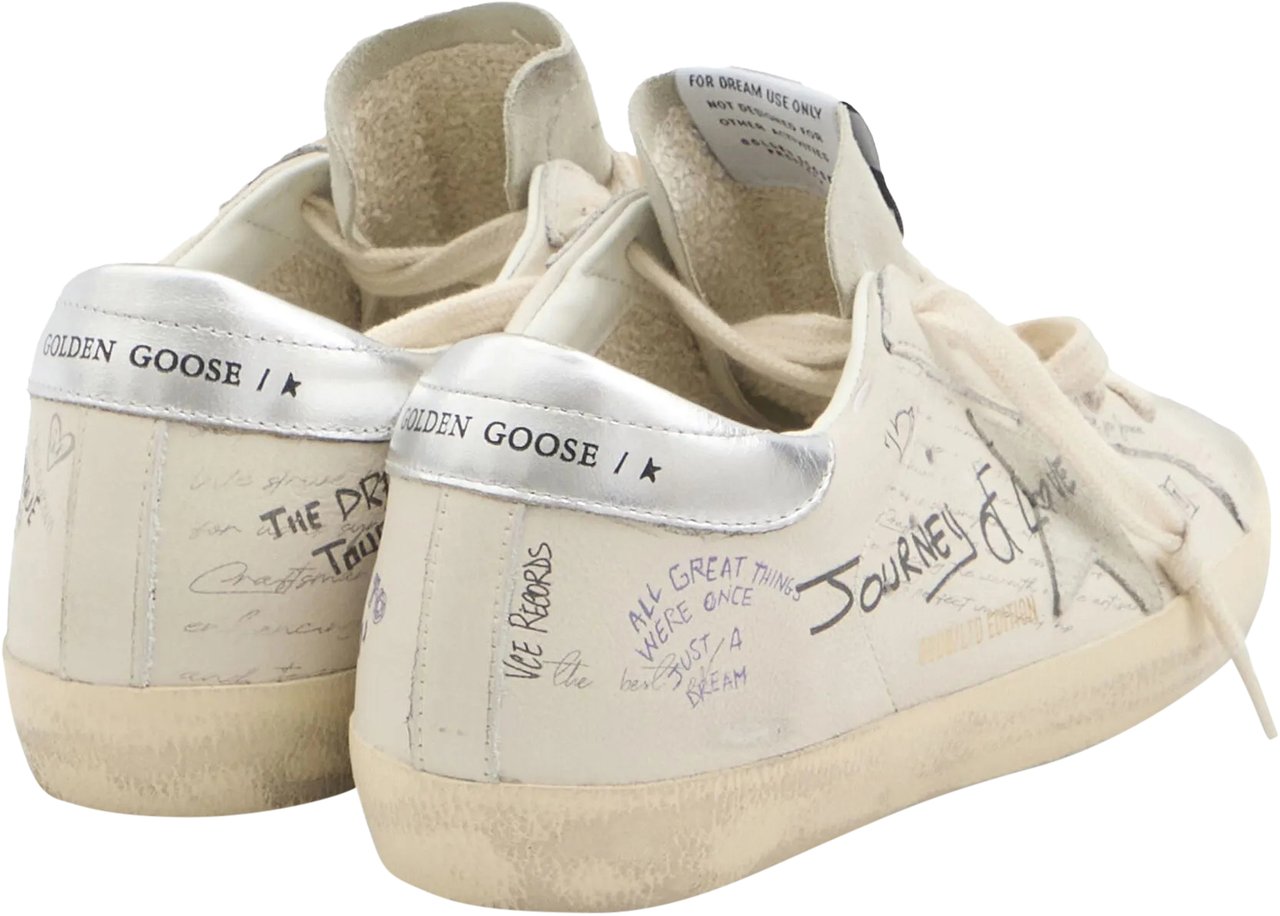 Golden Goose Sneakers Whiteicesilver Zilver