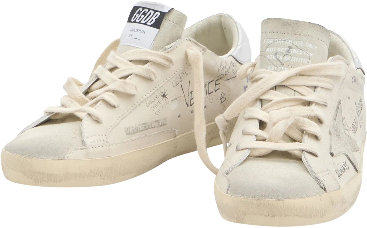 Golden Goose Sneakers Whiteicesilver Zilver