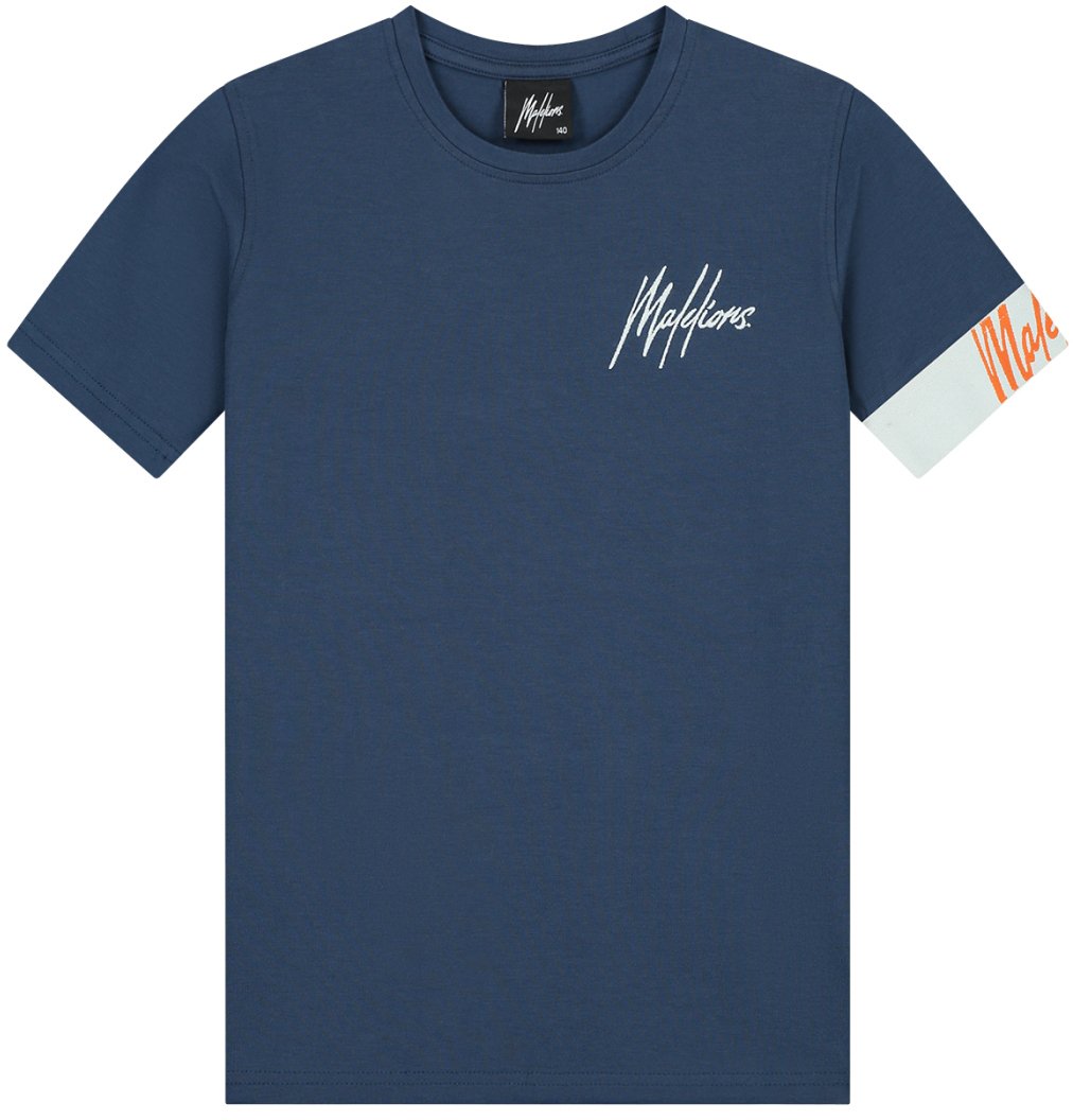 Malelions Malelions Junior Captain T-Shirt 2.0 Blauw