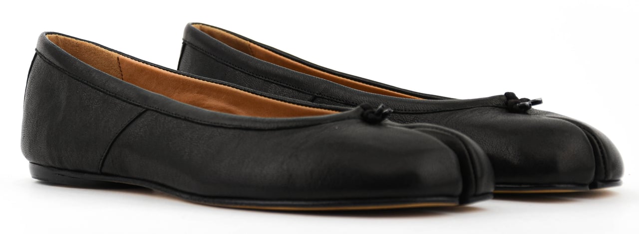 Maison Margiela Tabi Ballerina Black Zwart