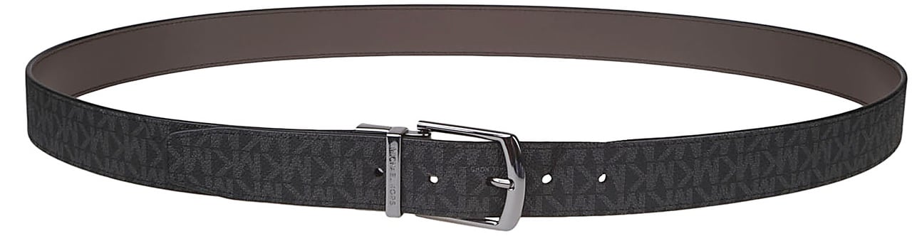 Michael Kors Dress Belt Black Zwart