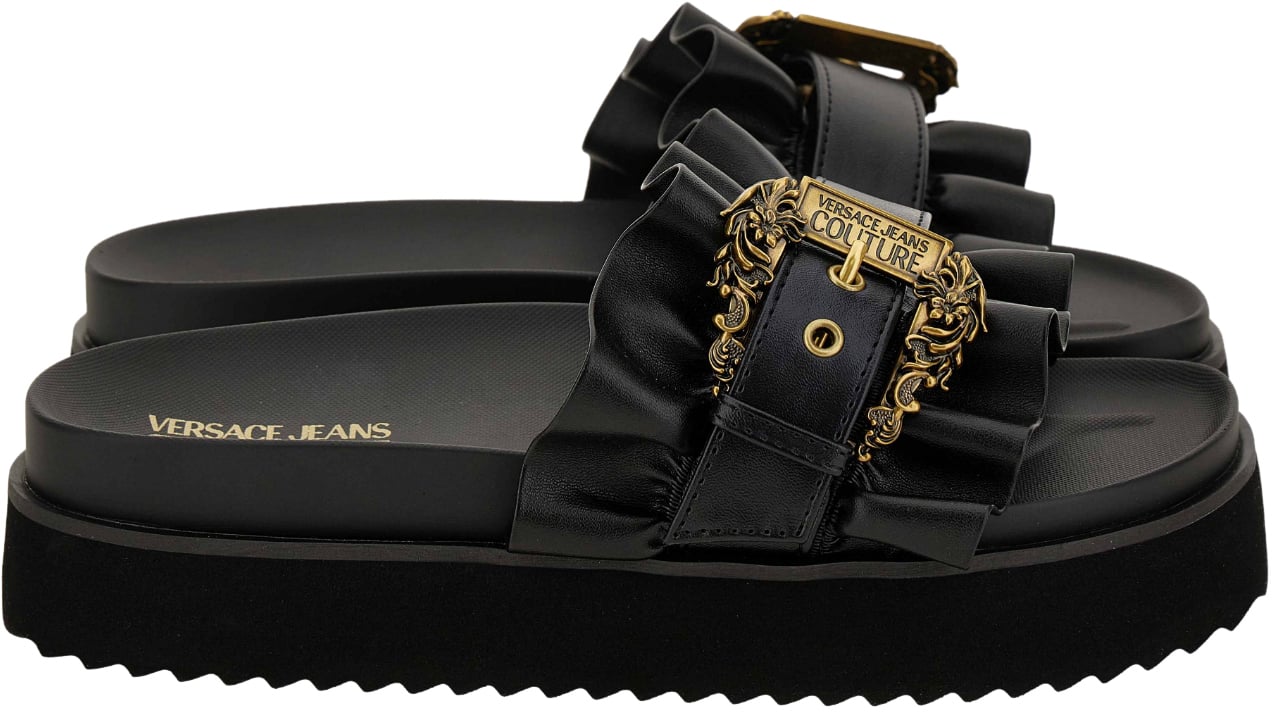 Versace Jeans Couture Dames Sandaal Zwart