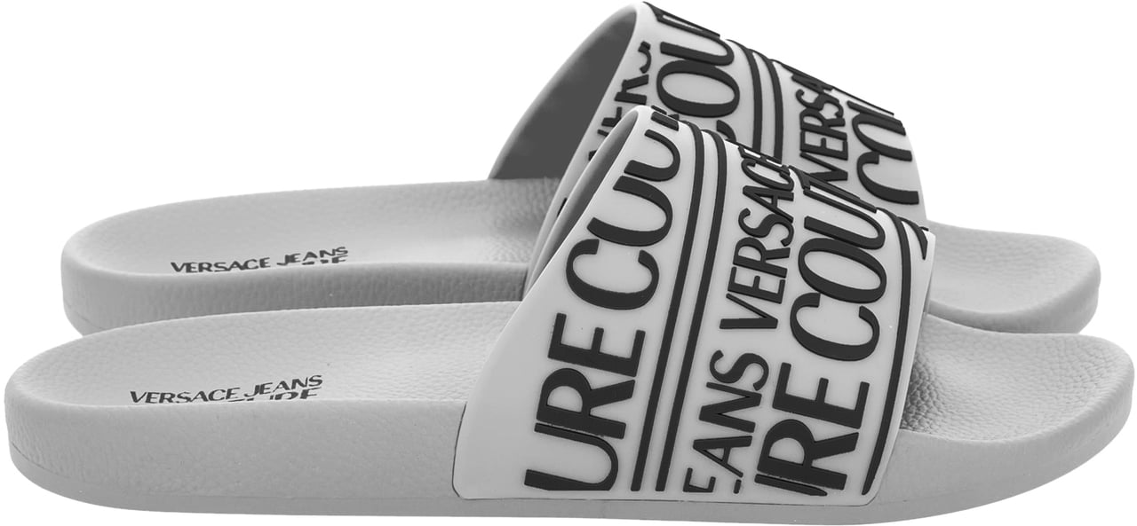 Versace Jeans Couture Heren Slippers Wit