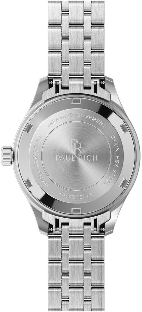 Paul Rich Crystelle Silver CRY02 dameshorloge Zilver