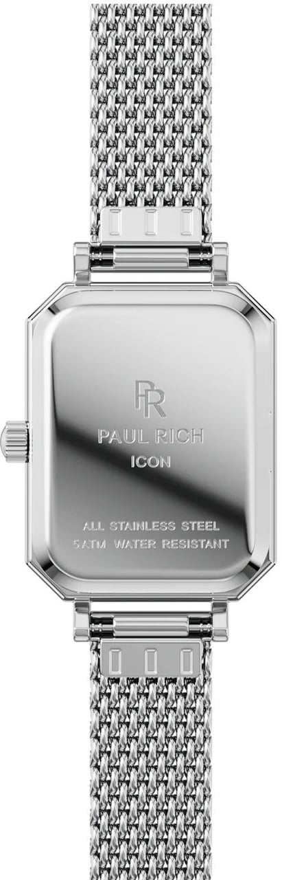 Paul Rich Icon Silver ICO01 dameshorloge Zilver