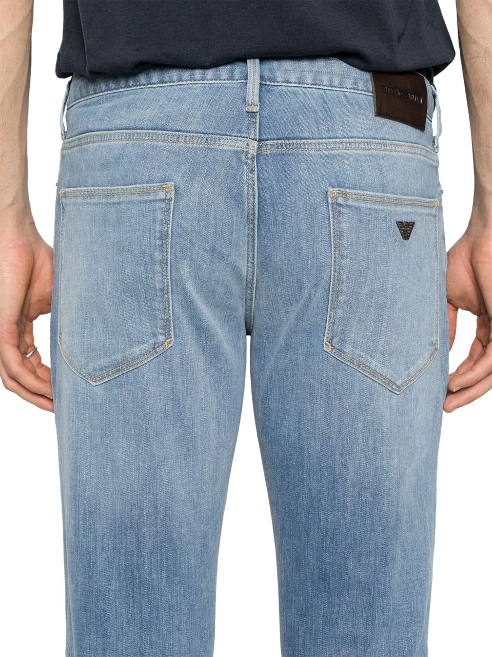 Emporio Armani Jeans Clear Blue Blauw