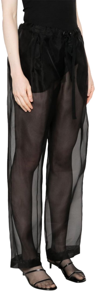 Khaite Trousers Black Zwart