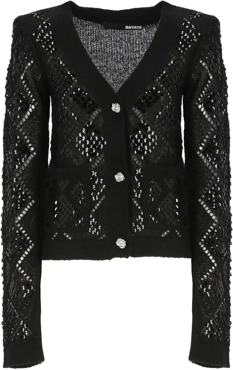 Rotate Sweaters Black Zwart