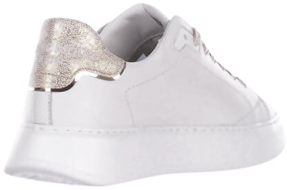 Philippe Model Philippe model temple leather sneakers color white/gold Wit