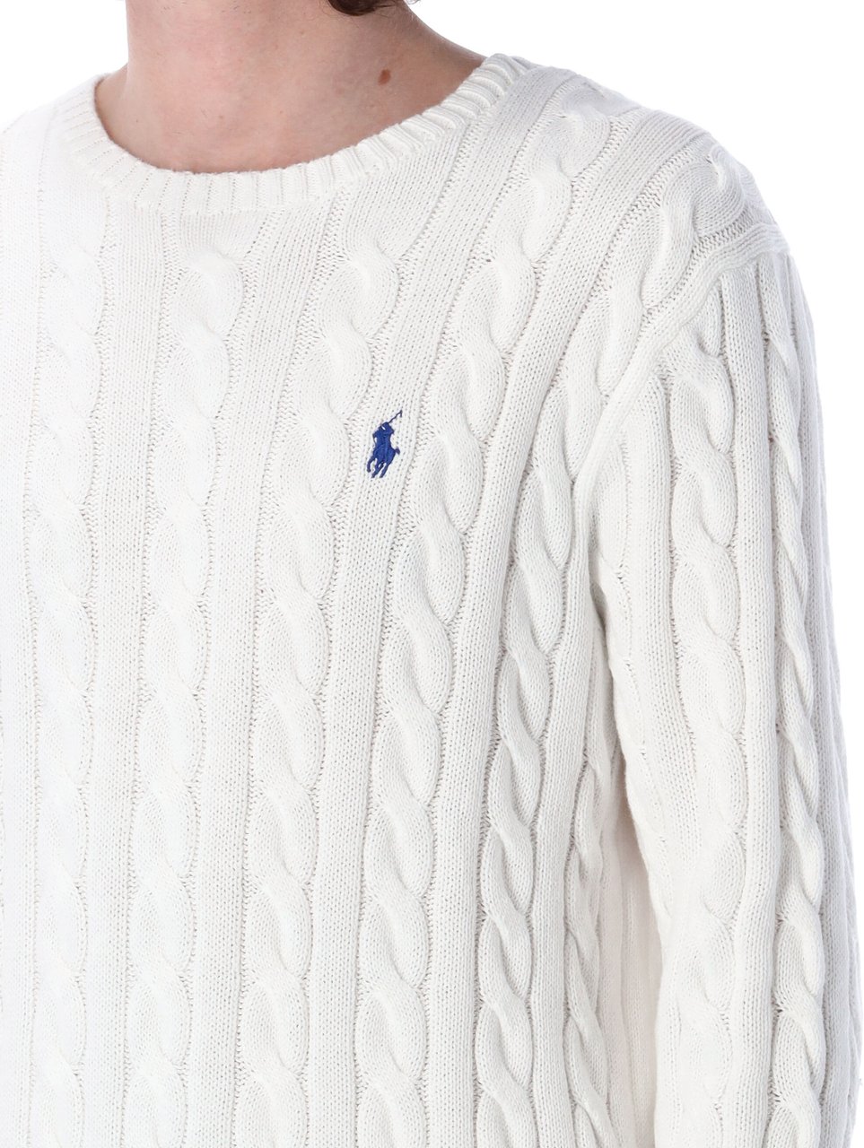 Ralph Lauren Pullover Ls Bianco Wit