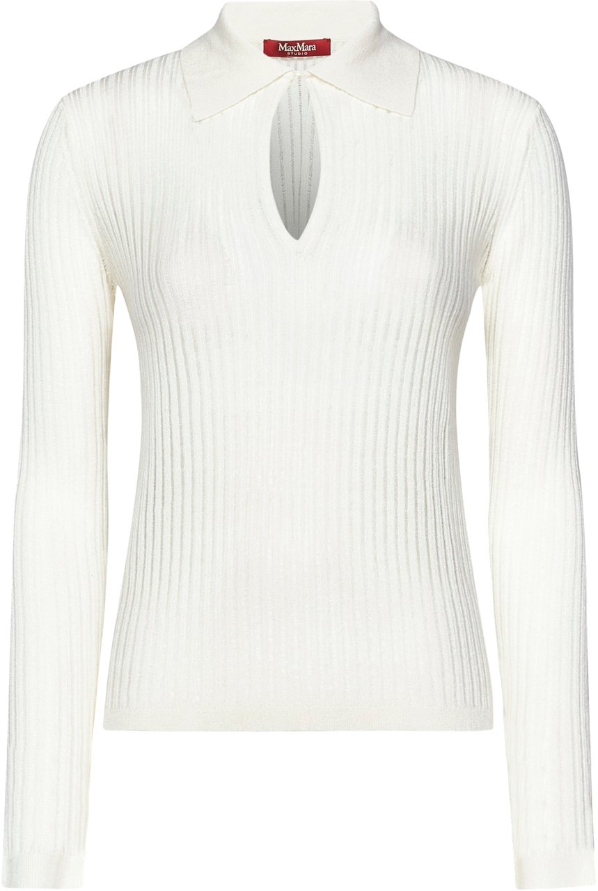 Max Mara T-Shirts And Polos White Wit