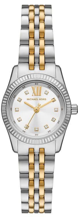 Michael Kors Michael Kors Horloge MK4740 Petit Lexington Staal Bi-color Quartz 26mm Divers