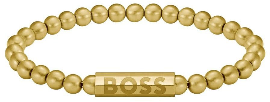 Boss BOSS HBJ1580666M SPHERE METAL Mannen Armband 19cm Goud
