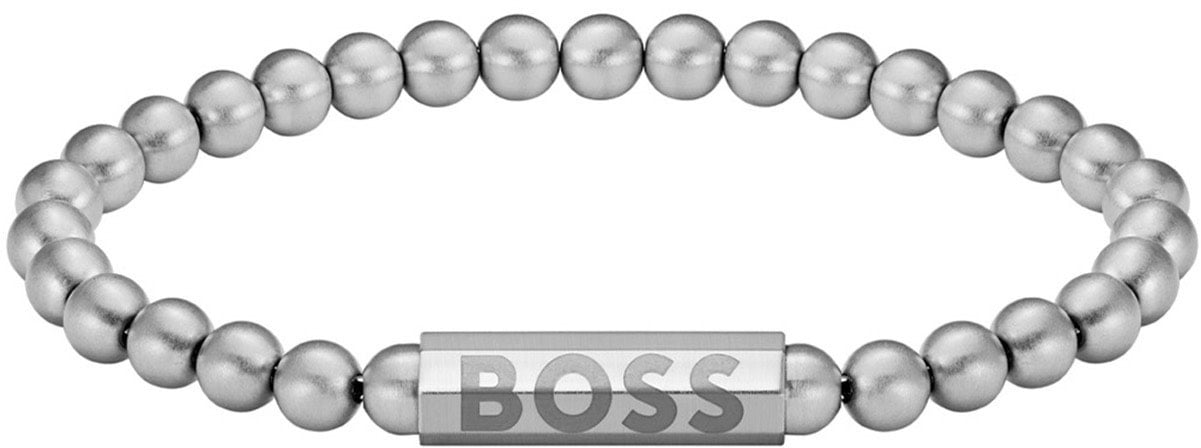 Boss BOSS HBJ1580658M SPHERE METAL Mannen Armband 19cm Zilver