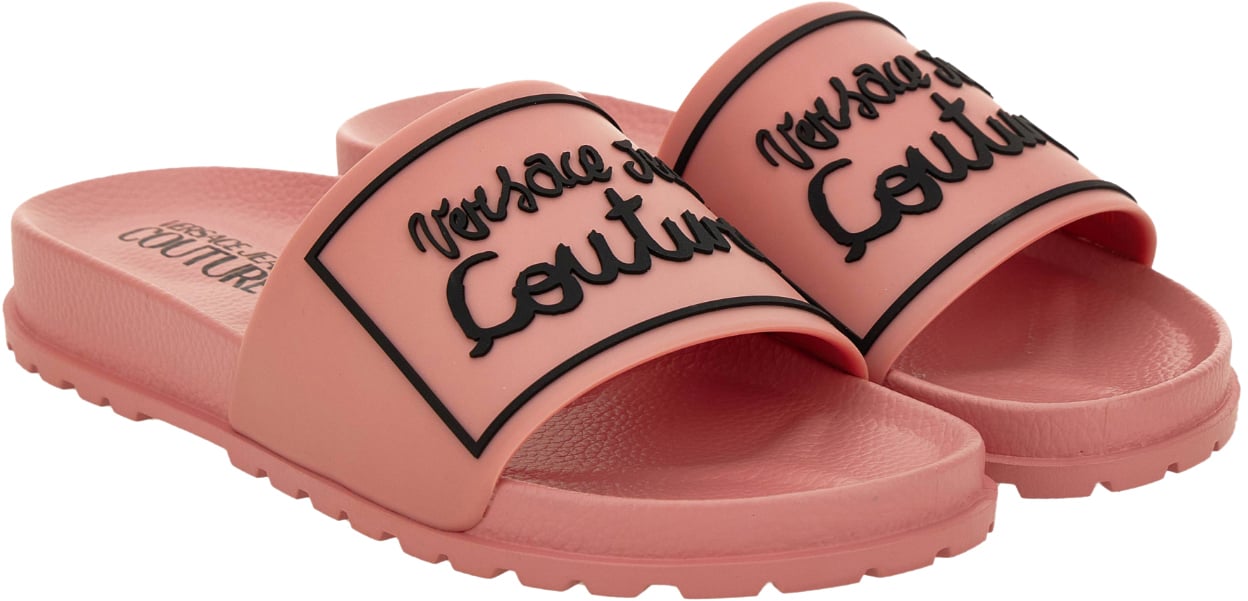 Versace Jeans Couture Sandals Pink Roze